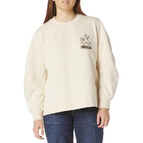 Timberland Women's Brushed Chest Graphic Crew