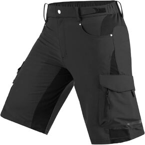 Cycorld Mens-Mountain-Bike-Shorts, Cycling, Hiking, Cargo, Outdoor Shorts