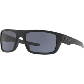 Oakley Drop Point Sunglasses Matte Black with Grey Lens 60mm