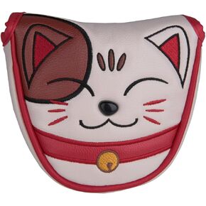 Kitty Cat Design Golf Club Driver/Fairway Wood/Hybrid/Blade Putter/Mallet Putter/Iron Head Covers