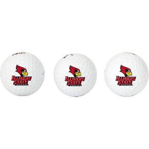 Desert Cactus Illinois State University Golf Balls 3 Pack Full Color Golf Ball (Design B)