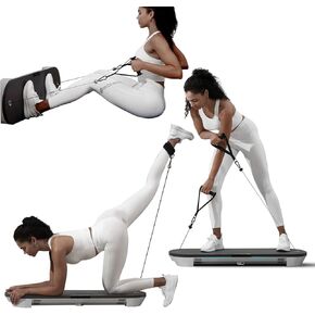 BERTER Gravity Station Smart Home Gym, Full Body Strength Cable Machine Training, All in One Gym with 3 Training Modes, Portable Workout Exercise Equipment