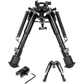 6-9 inch Tactics Butterfly Clip Foot Bracket/ 6-inch Spring Foot Bracket/Metal Foot can Retractable Foot Bracket with 20 mm Picatinny Install Connector