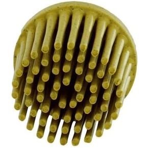 3M Scotch-Brite Ceramic RD-ZB Bristle Disc - Medium Grade - Quick Change Attachment - 5/8 in Center Hole - 1 in OD & 30000 Max RPM - 18706 [PRICE is per DISC]