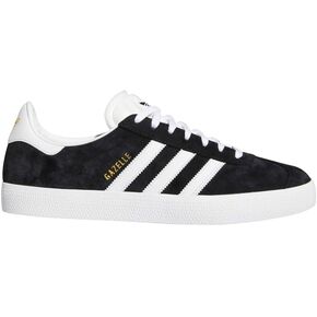 adidas Gazelle ADV (Core Black/White/Gold Metallic) Men's Skate Shoe-11