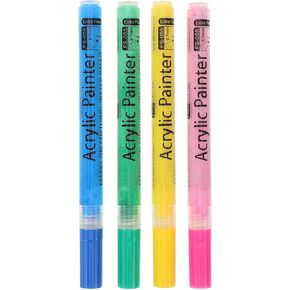 Kisangel 4pcs Golf Ball Marker Golf Marking Pen Golf Club Changing Marker Pen for Identification Shaft Color