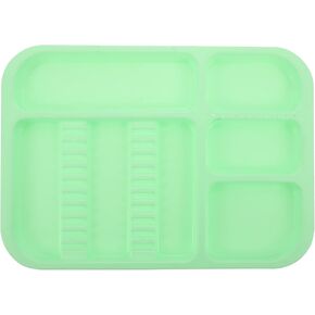 Dental Tray Plastic Medical Tray Professional Dentist Tray Medical Instrument Trays Dental Instrument Set Dentist Tools Kit Blue/Pink/Green