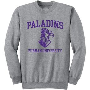 Sport Your Gear NCAA Distressed Retro Logo Pullover Crewneck Sweatshirt