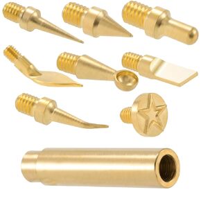 أداة مجموعة أدوات تجانس الطابعة ثلاثية الأبعاد ، 8pcs ثلاثية الأبعاد لحام الطابعة ، لحام اللحام الحديد للطباعة ثلاثية الأبعاد ، إكسسوارات الطباعة ثلاثية الأبعاد