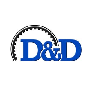 D&D PowerDrive 800-5M-15 Woods Manufacturing Replacement Belt, 1 Number of Band, Rubber