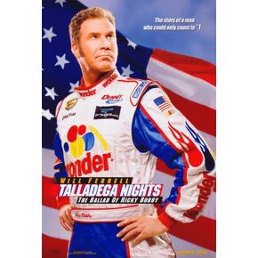 Talladega Nights: The Ballad of Ricky Bobby Movie Poster Print (27 x 40)