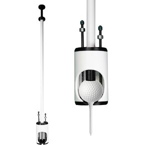 Pro Golf Ball Teeing Device W/2 تحقيقات ارتفاع المغناطيسية لكبار السن مع مشكلات الانحناء