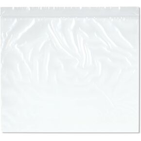 Plymor 12" x 10" (Pack of 100), 2 Mil Zipper Reclosable Plastic Bags