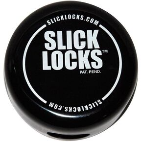 Padlock Guard, Vinyl, Blk, 4"L