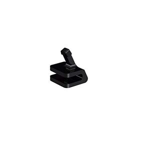 Binclips Repair clip/striker pin for Brabantia bin lid/Trash can lid (50/60L (36.5 Dia round lid with black lower rim))