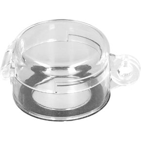 30mm Button Switch Protector, Emergency Stop Knob Switch Transparent PC Protective Cover Guard Case BS‑02