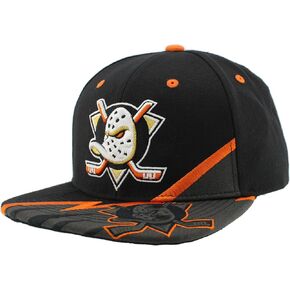 ZHATS NHL Officially Licensed Adjustable Snapback Hat Flat Bill Z11 Bolt