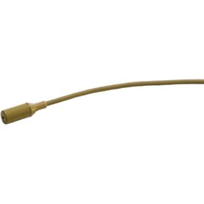 Point Source Audio CO-8WL-XSH-BE | Omnidirectional Condenser Lavalier Microphone 4 Pin Shure Beige