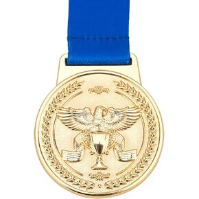 Gold Winner Medals for Adults and Kids, Participation Awards, Perfect for School Competitions, Coaches, Students, Athletes & Scholars