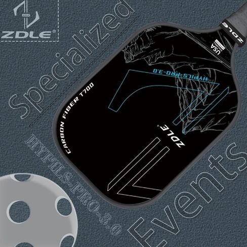 Pickleball Paddlles ، مجاذيف ألياف الكربون BACLEBALL T700SC ، مجداف Pickleball المعتمدة in Kuwait