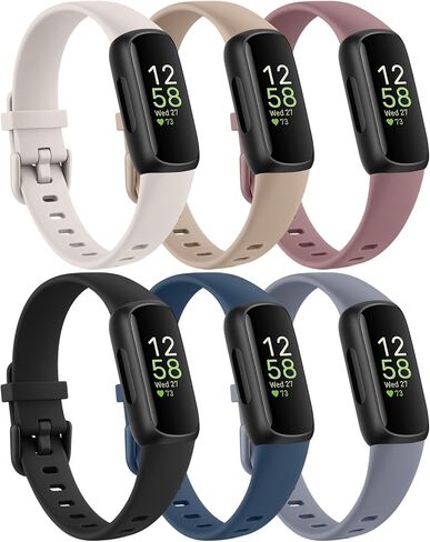 Meliya for Fitbit Inspire 3 Bands for Women Men, Sports Waterproof Replacement Wristbands for Straps for Inspire 3 Fitness Tracker in Saudi Arabia