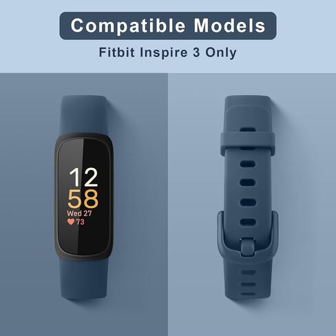 Meliya for Fitbit Inspire 3 Bands for Women Men, Sports Waterproof Replacement Wristbands for Straps for Inspire 3 Fitness Tracker in Saudi Arabia