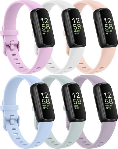 Meliya for Fitbit Inspire 3 Bands for Women Men, Sports Waterproof Replacement Wristbands for Straps for Inspire 3 Fitness Tracker in Saudi Arabia