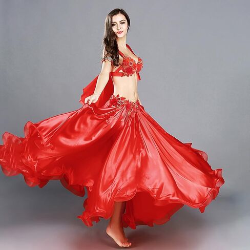 ROYAL SMEELA Belly Dance Costume for Women Belly Dancing Big Swing Skirts Belly Dance Bra Belly Dancing Clothing Outfit in Saudi Arabia