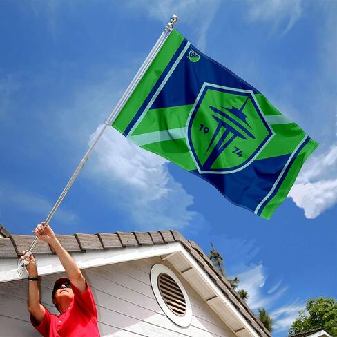 WinCraft Seattle Sounders Grommet Banner Flag in Saudi Arabia