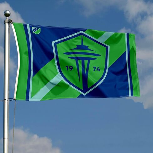 WinCraft Seattle Sounders Grommet Banner Flag in Saudi Arabia