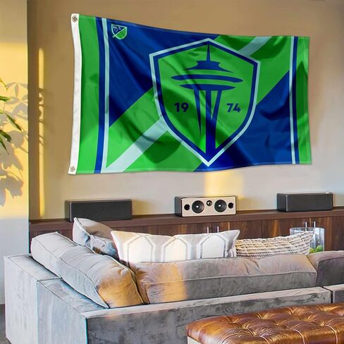 WinCraft Seattle Sounders Grommet Banner Flag in Saudi Arabia