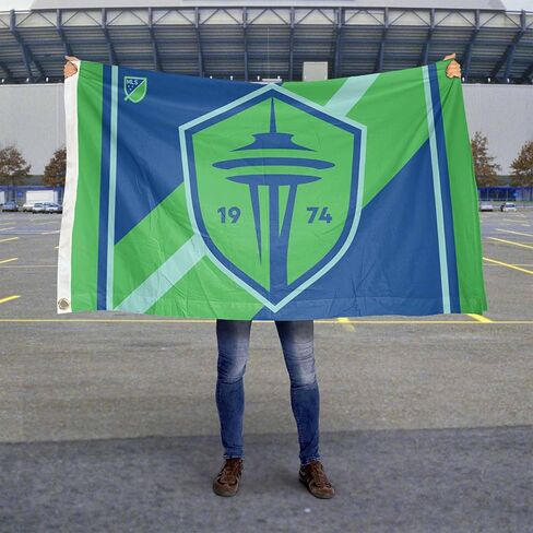 WinCraft Seattle Sounders Grommet Banner Flag in Saudi Arabia