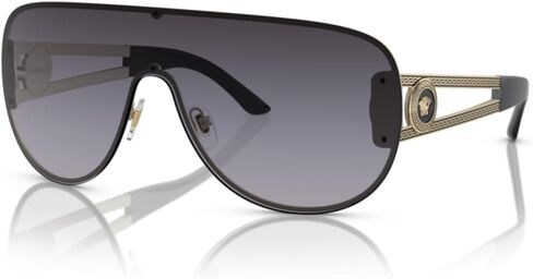Versace VE2166 Aviator Sunglasses For Men For Women + BUNDLE with Designer iWear Complimentary Eyewear Care Kit in Saudi Arabia