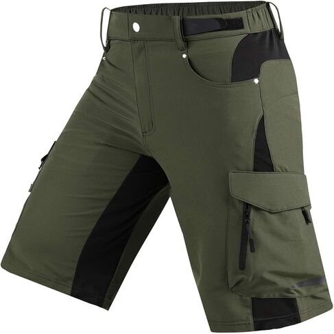Cycorld Mens-Mountain-Pike-Shorts ، ركوب الدراجات ، المشي لمسافات طويلة ، شحنات ، شورتات في الهواء الطلق in Kuwait