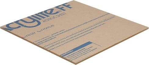 فالكين تصميم أزرق شفاف 2 ٪ من أوراق الأكريليك - 20 "× 16" - 1/8 "أوراق شبكي سميكة لمشاريع DIY ، وإطارات الصور ، وعروض العروض - متعدد الاستخدامات ودائمة ومضادة للتشويش in Kuwait