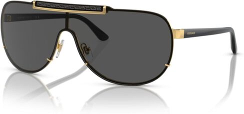 Versace VE2140 Pilot Sunglasses For Men For Women + BUNDLE with Designer iWear Complimentary Eyewear Care Kit in Saudi Arabia