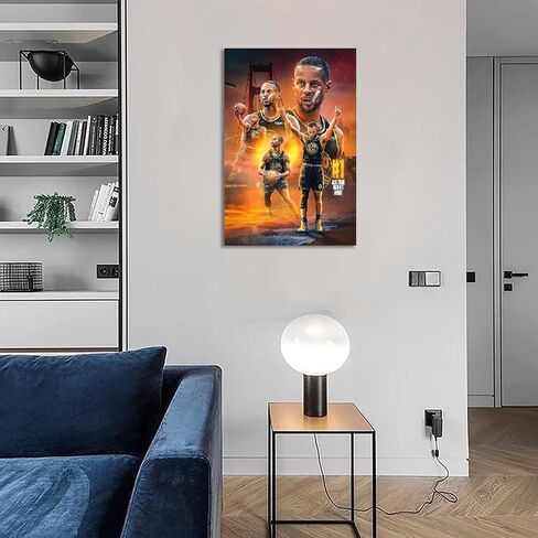 ملصق Jadesa Stephen Canvas Curry غير مؤلف 12x18 بوصة جدار الفن لزينة الغرفة in Saudi Arabia
