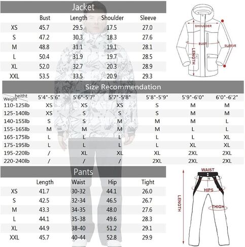 GS الثلج سترة التزلج سترة التزلج على الجليد الثلج المقاوم للماء السترة الثلجية in Kuwait