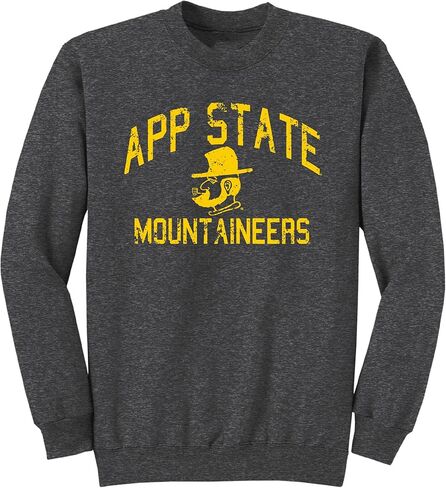 Sport Your Gear NCAA Distressed Retro Logo Pullover Crewneck Sweatshirt in Kuwait