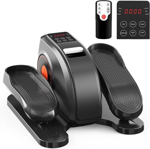 OLIXIS Quiet Under-Desk Elliptical – Compact Pedal Exerciser with Adjustable Speed and LED Display, Ideal for Office or Home Workouts in Kuwait