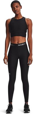 Under Armour Women's HeatGear Wordmark Waistband Pocketed Leggings in Saudi Arabia