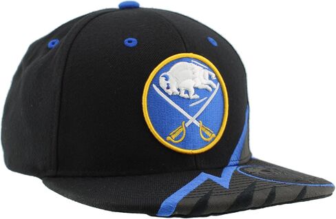 ZHATS NHL Officially Licensed Adjustable Snapback Hat Flat Bill Z11 Bolt in Saudi Arabia