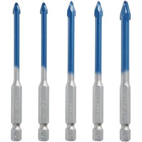 BOSCH PTBX05 5 pc. Porcelain Tile Drill Bit Set