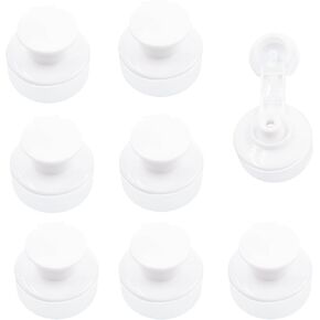50pcs Push Pull Replacement Caps 28mm Reusable Sport Bottle Lid, Plastic Flip Cover Bottle Caps Spout Twisted Cap