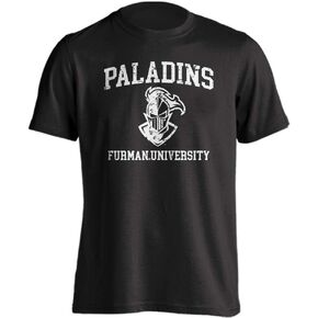Furman University Paladins Retro Distressed Short Sleeve T-Shirt