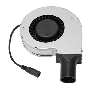 12V 2A DC Blower Fan Brushless High Speed Heat Resistant Metal Cooling Fan (US Plug)