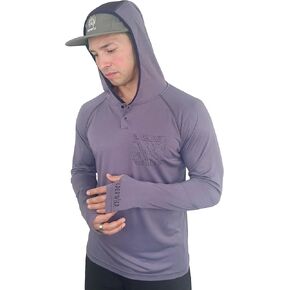 رجال هوديي خفيفة الوزن ، MTB Jersey Mens | الخيزران قفص رايون هوديي القمصان الطويلة الأكمام للرجال | رجال الشمس هوديي
