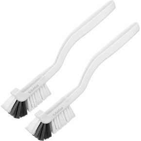 SetSail Small Scrub Brush, Mini Grout Brush Micro Edge Corner Cleaning Brush for Bottle, Tile Lines, Window Track, Bathroom Crevice Brush for Crevice and Narrow Space, 2 Pack