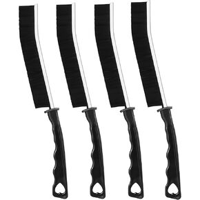 Cleaning Brush Hard Bristle Crevice Cleaning Brush Multifunctional Bathroom Cleaning Tools Toilet Brush Thin Cleaning Brush Corner Brush for Kitchen Home Shower Windows Vehicles Faucets Floor(4 PCS)