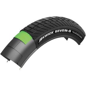 Kenda Kwick Seven.5 Tire - 27.5 x 2.2, Clincher, Wire, Black/Reflective, 60tpi, KS